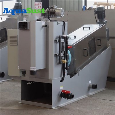 Dawomering vintli presslar Sanoat Dewatering loyqrosidagi loy draj mashinasi